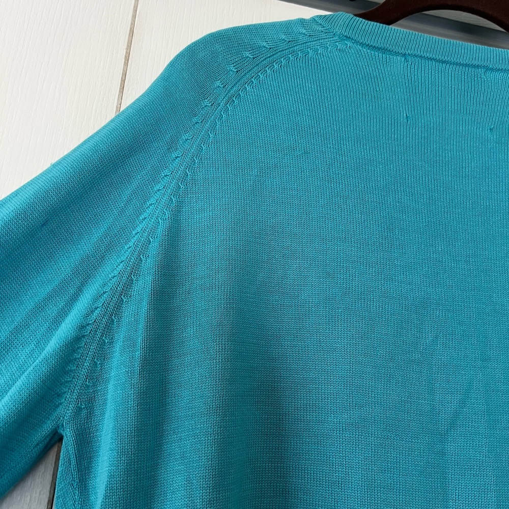 Blue Parrot Embroidered Sweater - Picture 12 of 13